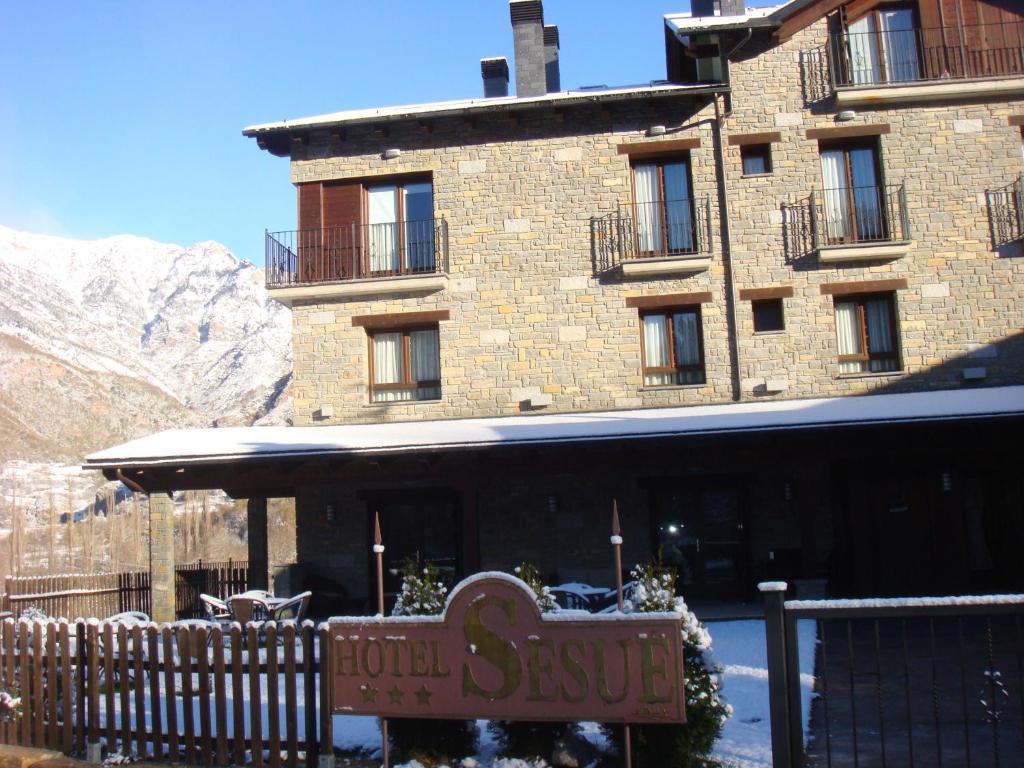 Hotel Sesué Benasque Exterior foto